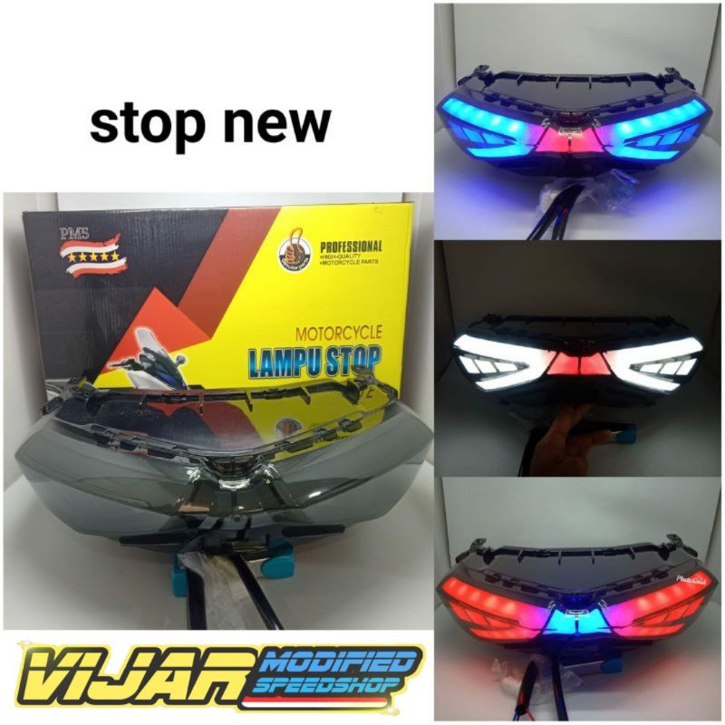 STOPLAMP NEW NMAX 2020 STOPLAMP BELAKANG NEW NMAX RUNNING 2021 LAMPU BELAKANG NEW NMAX RUNNING