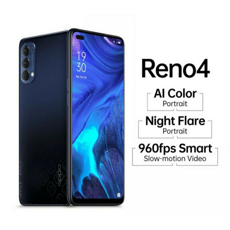 Oppo Reno 4 Reno4 8Gb 128Gb Garansi Resmi Oppo 8 Gb 128 Gb