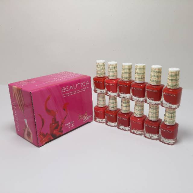 KUTEK BEAUTICA MERAH BPOM ISI 12 PCS