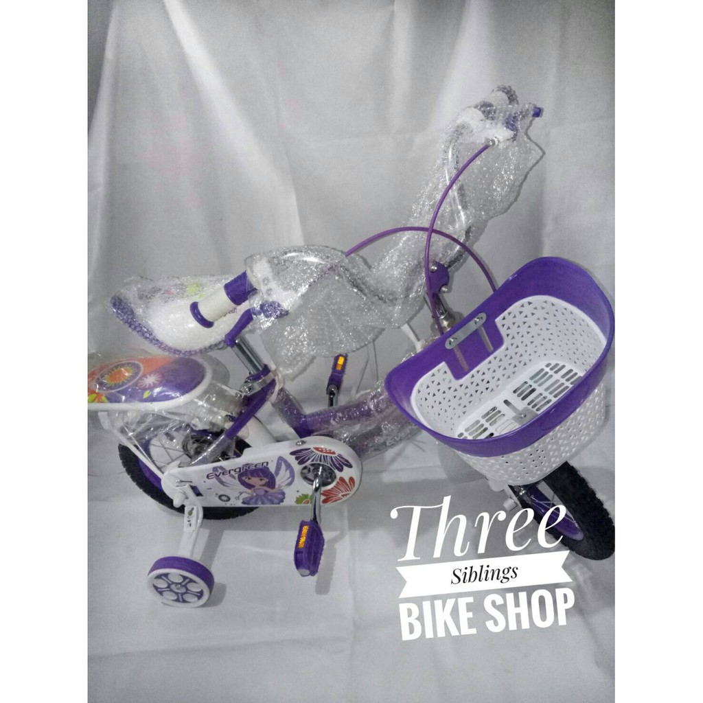 Sepeda Mini Anak Perempuan Evergreen 12 Inch