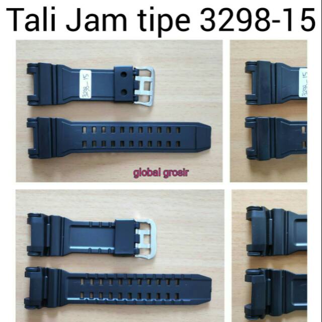 TALI JAM TANGAN 3298 | KARET JAM TANGAN 15MM