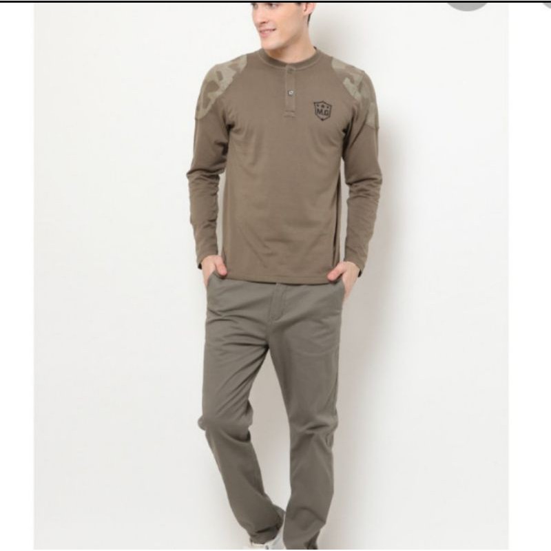 Kaos lengan panjang MGEE SQUAD C002 new original