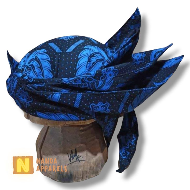 iket merak ngibing praktis permanen siap pakai medium quality praktis permanen motif batik baduy ike
