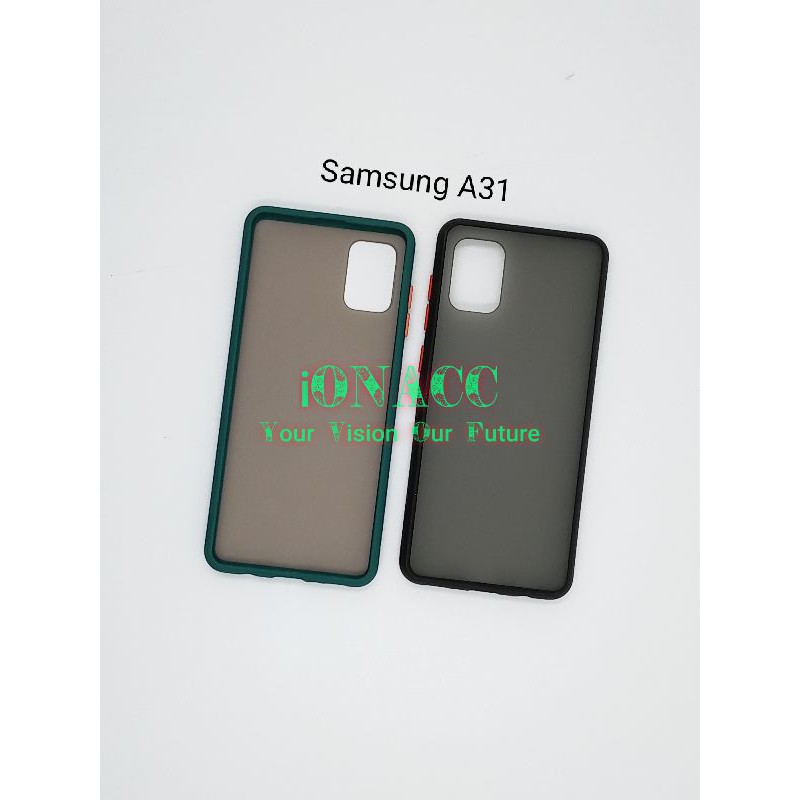 ION CASE MY CHOICE SAMSUNG A31 -HARDCASE DOVE TPU MACARON