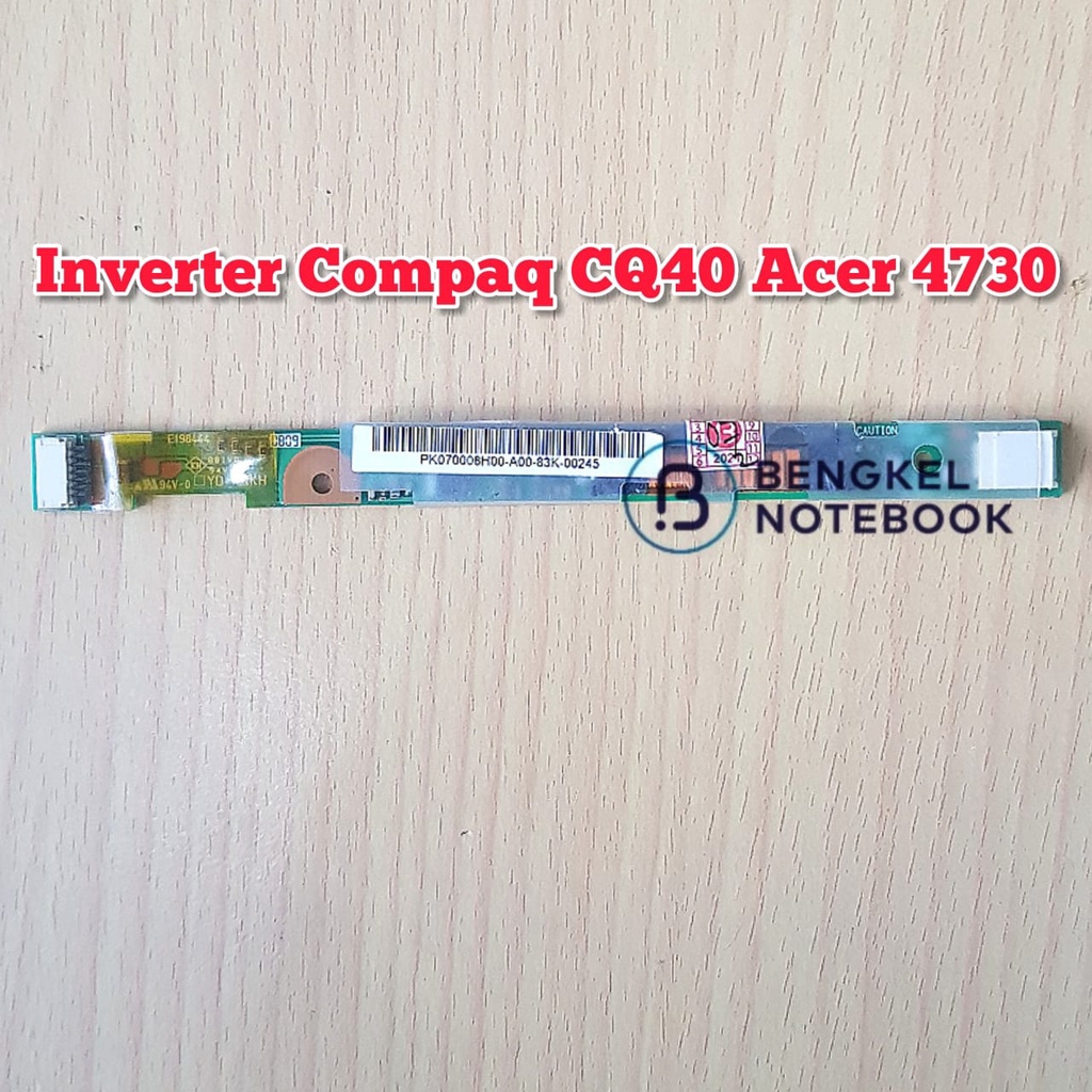 Inverter Compaq CQ40 CQ41 DV4 Acer 4730 4930 Dell 1310 Acer 4630