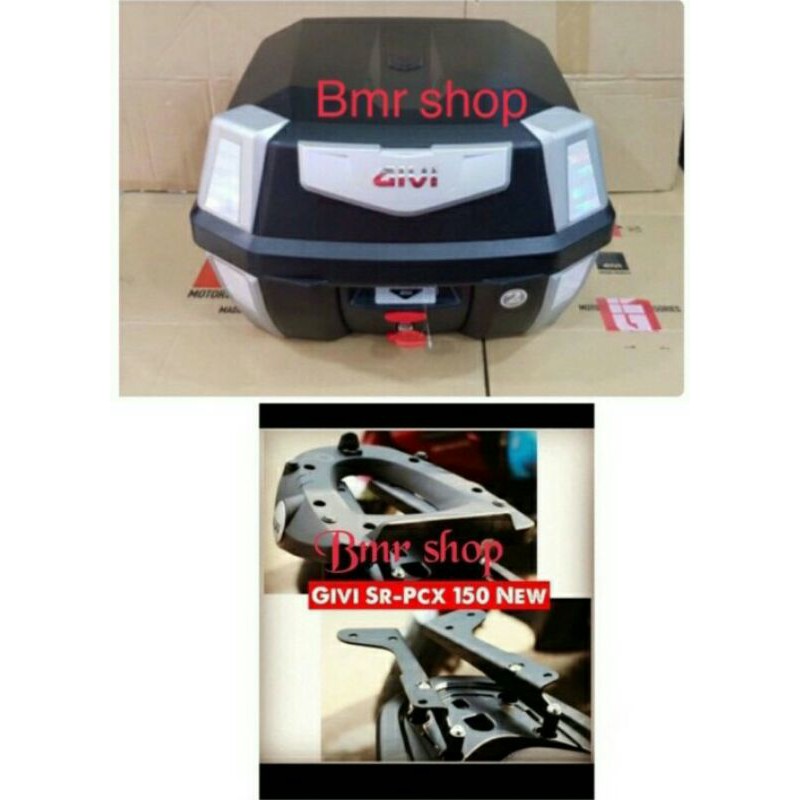 Bracket box givi srv pcx 150 lokal breket dudukan box givi srv pcx 150+box givi B42N BOX GIVI B 42N