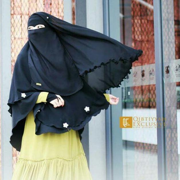Premium Product Niqab Niqob Cadar Long Yaman Catty Vivy Eagle Eye Eyes Rempel Matam -Niqab Qibtiyyah