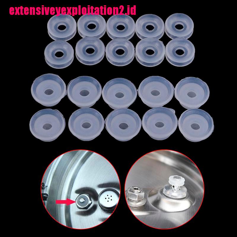 &lt; E2id &amp; &gt; 10pcs / Set Ring Segel Katup Power pressure cooker Elektrik