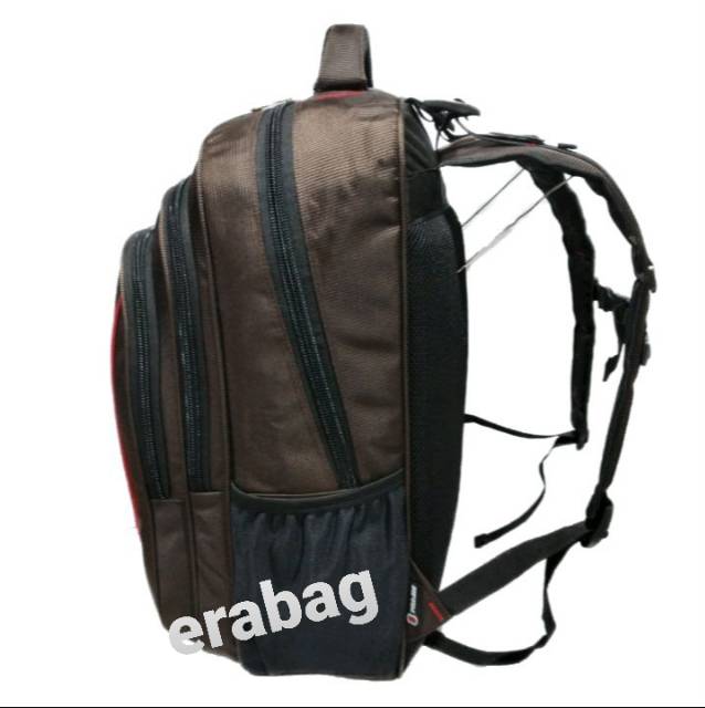 Tas Ransel Kerja Laptop Polo Ace jumbo 20 inchi 9088 coffe