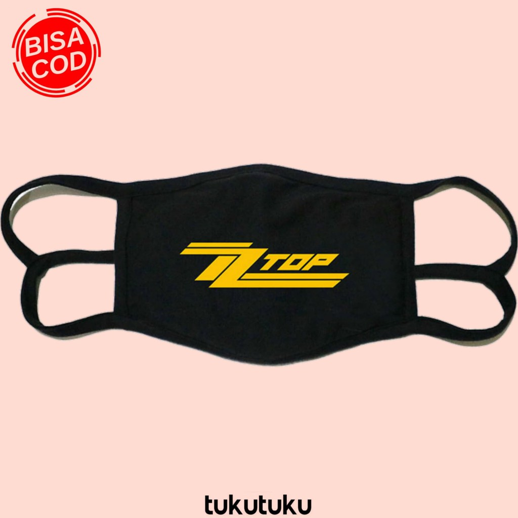 Masker Band Rock ZZ Top