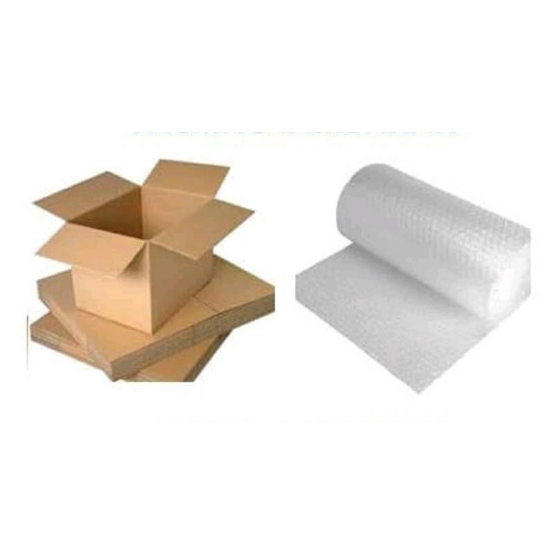

Tambahan Kardus agar paket aman