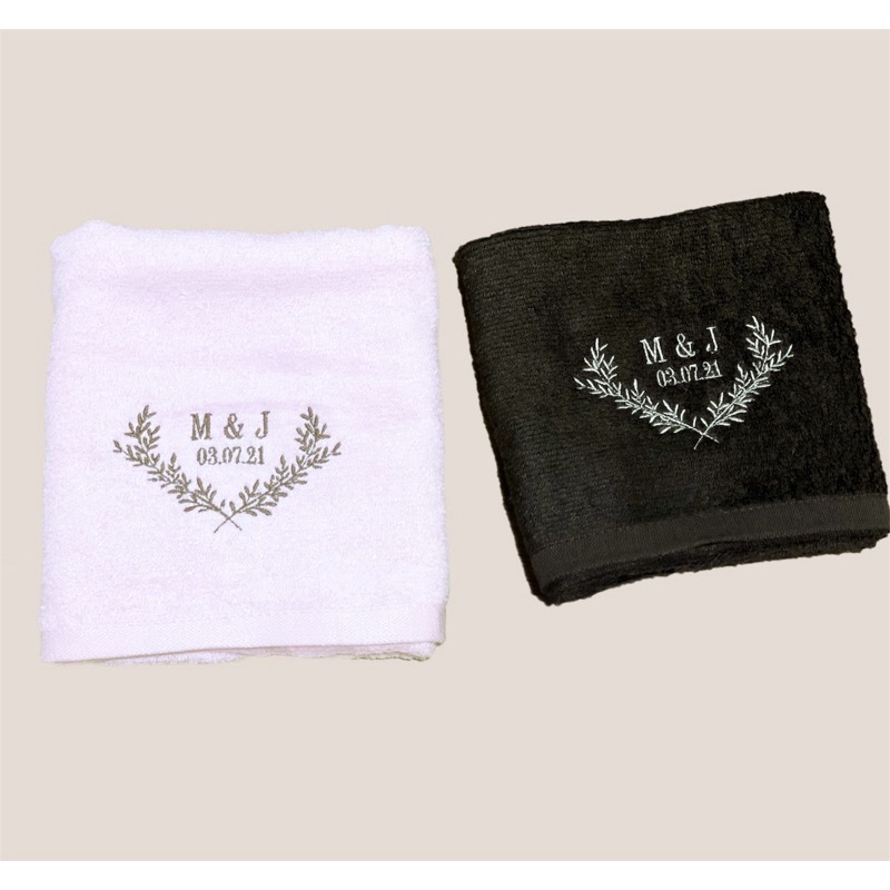 Fawn’G Handmade - Personalised Sport Towel | Handuk Sport Bordir Nama / Initial