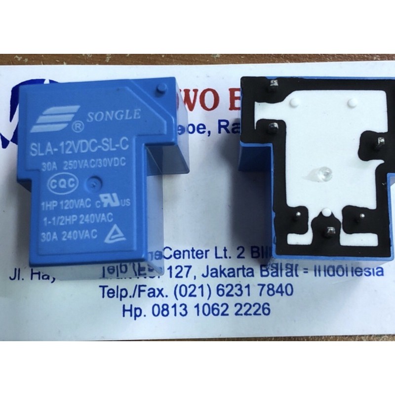 RELAY CMP7 12V 6PIN 6kaki