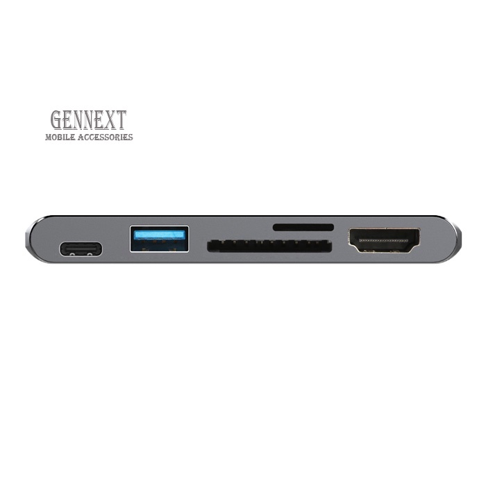 FA GENNEXT HUB 6in1 Adapter Type C USB Macbook Multi Laptop ipad pro