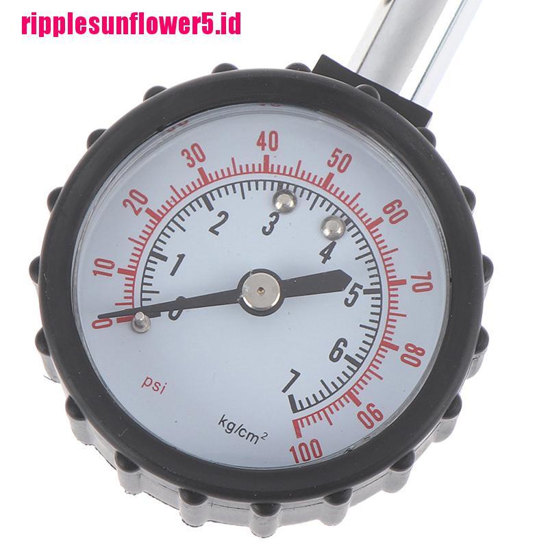 0-100psi Pengukur Tekanan Udara Ban Mobil Truk Sepeda Motor