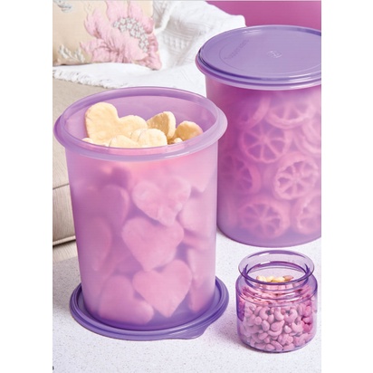 TUPPERWARE TALL CANISTER 10L PENYIMPANAN SERBAGUNA SNACK