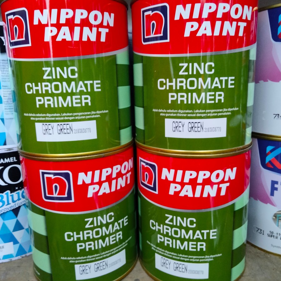 Jual cat zinchromate hijau Nippon paint Shopee Indonesia