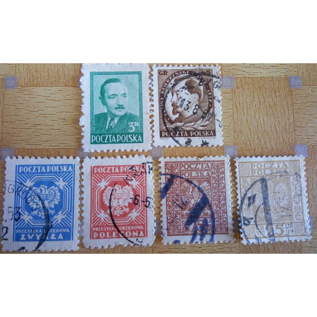 

6 Perangko poctza polska