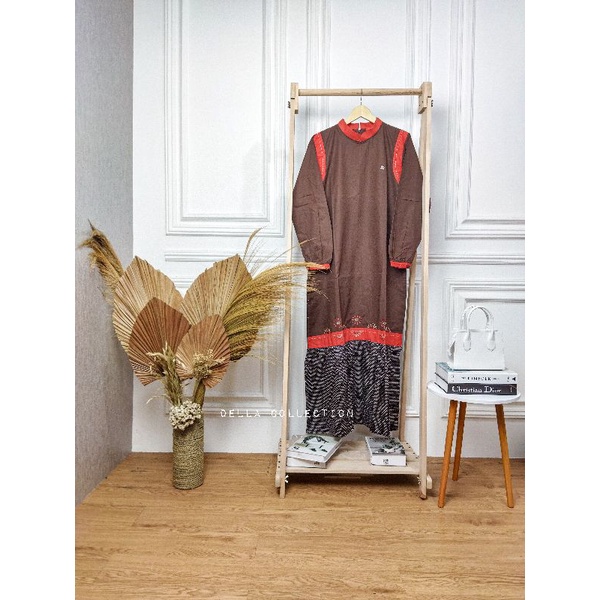 Gamis Katun Arrina (Size 5L)