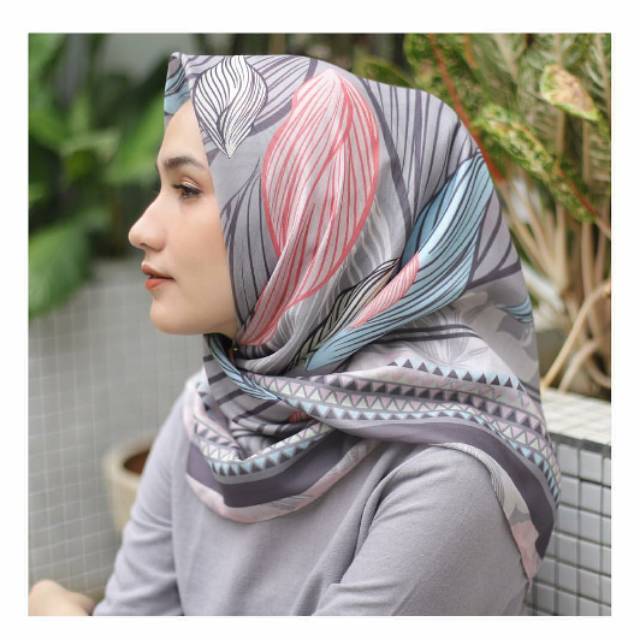 Miu voal printed scarf by Mylady Hijab