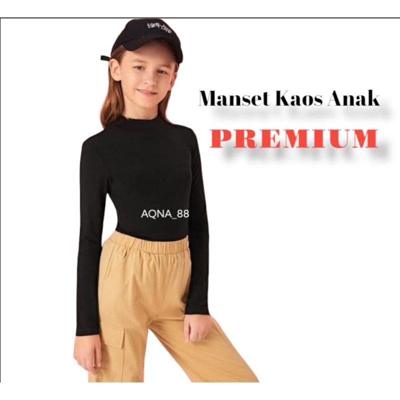 Manset Anak Perempuan | Mangset Anak Perempuan | Baju Manset Anak | Manset Kaos Anak