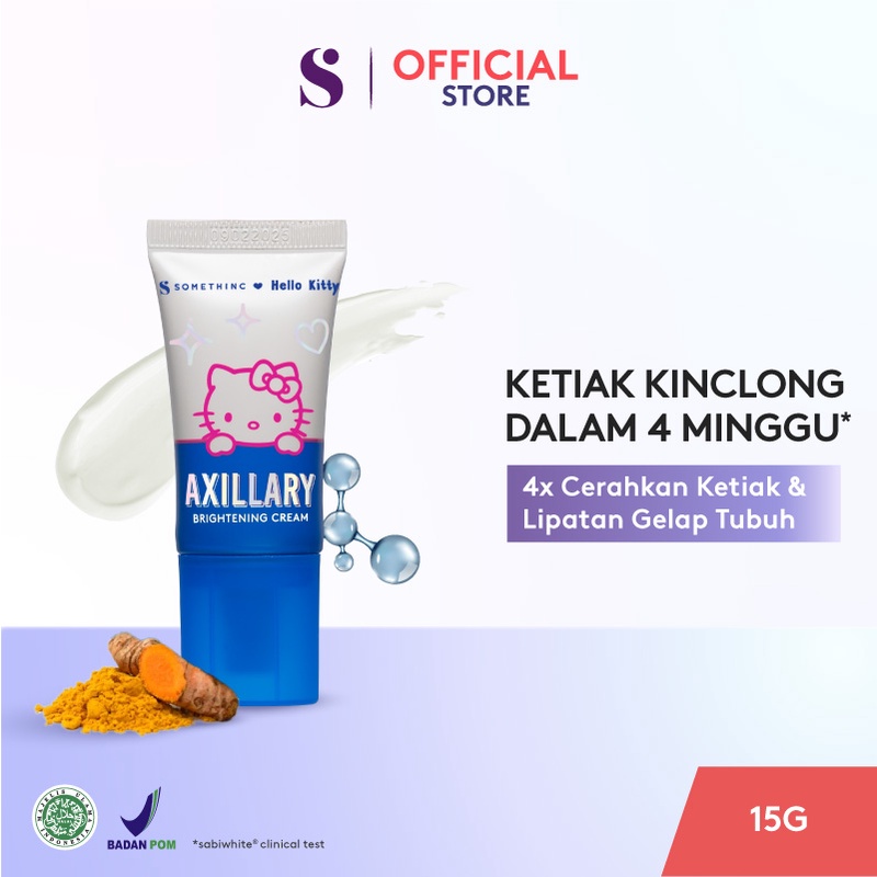 SOMETHINC Axillary Brightening Cream - Krim Ketiak Kinclong dalam 4 Minggu - 4x Cerahkan Ketiak dan Lipatan Tubuhh