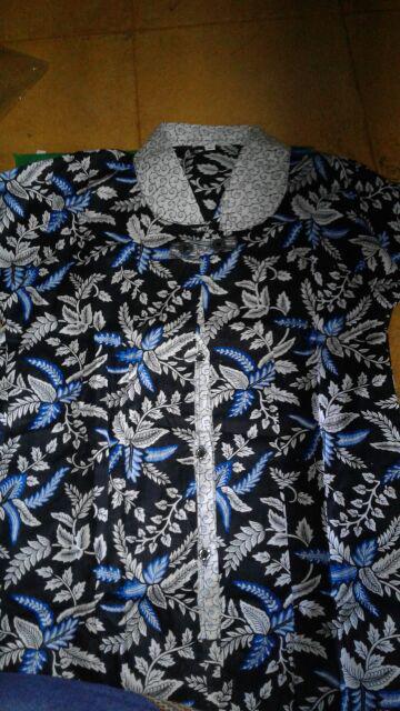 Atasan Batik Dolby Dolbi Dobby Doby Tenun Sutra Tulis Halus Katun Atbm Baron ,sarombit Atasan No