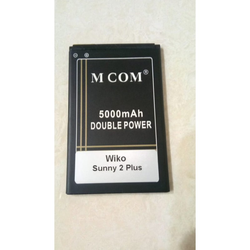 Battery Batre Baterai Double Power Mcom Wiko Sunny 2 Plus V2600 2600 7997