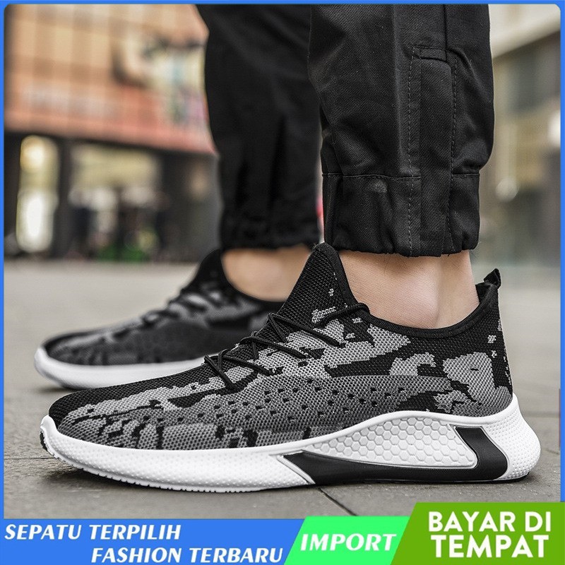 Toread Sepatu Sneakers Lari Pria Sepatu Outdoor Fashion Casual Runiing Import MR111