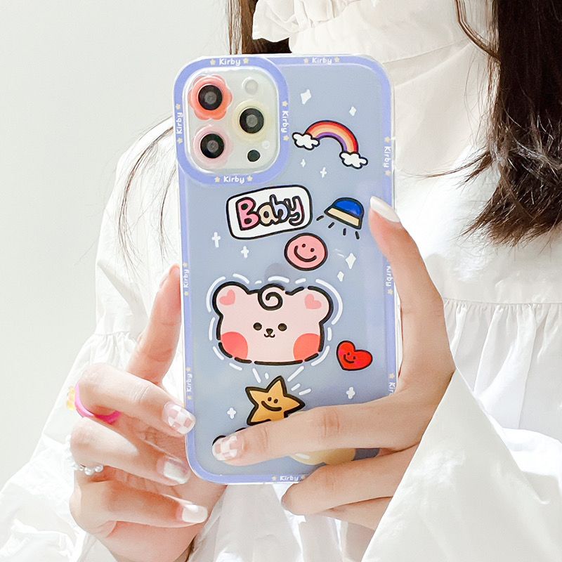 FH26 Softcase Protection Teddy Bear Beruang Xiaomi Redmi 9 Prime 9A 9i 9C 9T Note 8 Pro 9 Poco M3 X3 Pro, Samsung A02/M02 A02s/M02s A10 A10s A11/M11 A12 A20/A30/M10s A20s A21s A50 A50s A30s J2 Prime