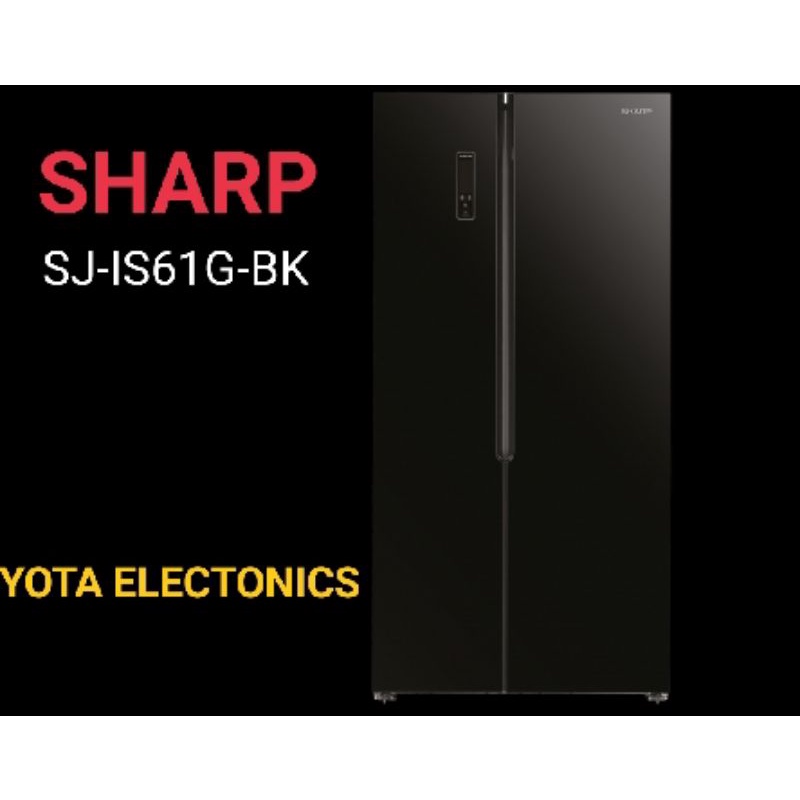 Lemari es Sharp SJ-IS61G-BK