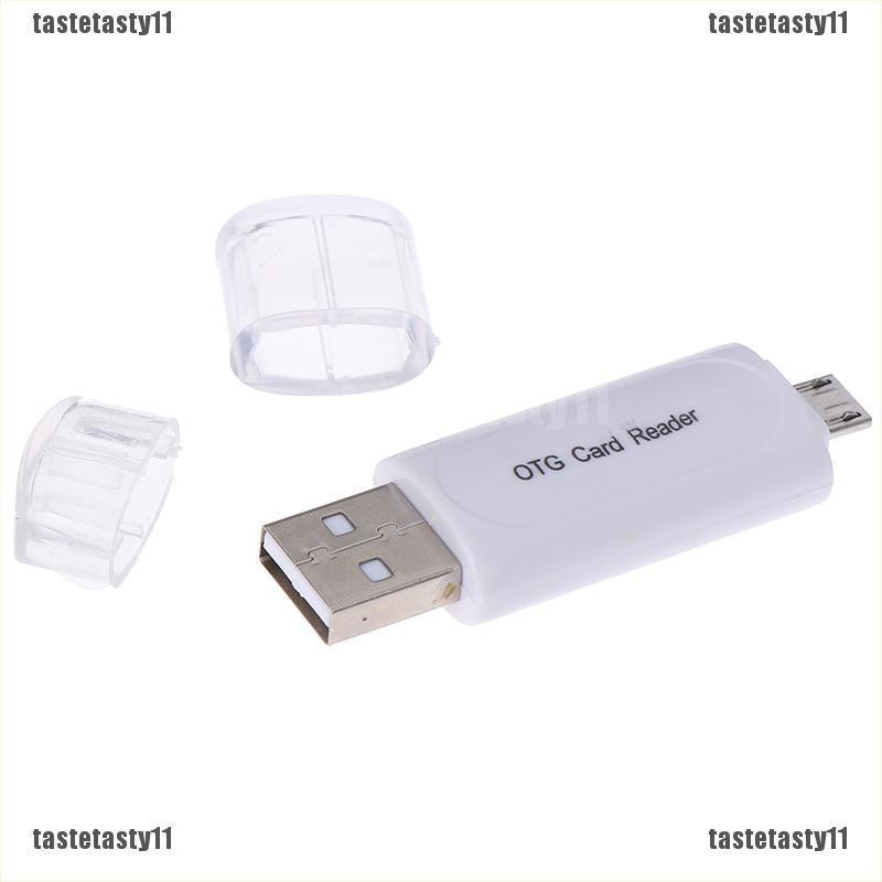 Adapter card reader otg usb 2.0 Multifungsi Untuk Handphone