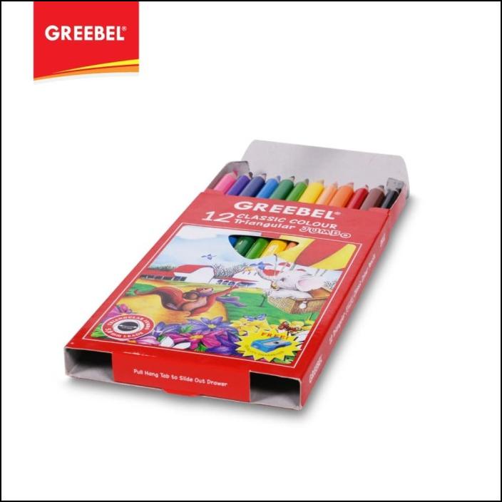 

GREEBEL 2812 JUMBO Triangular Classic Pencil