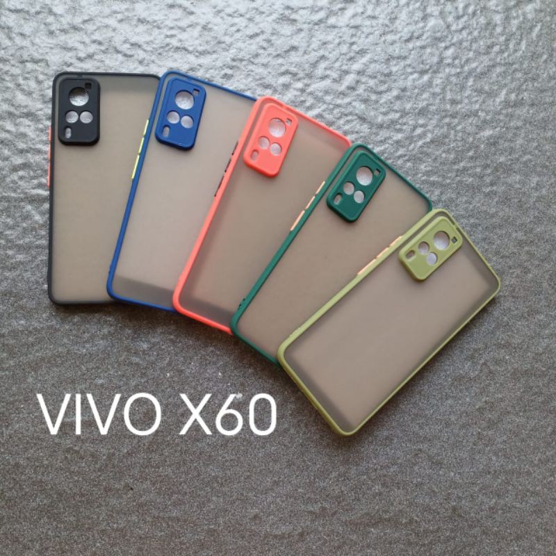 Case Vivo X60 soft softcase softshell silikon cover