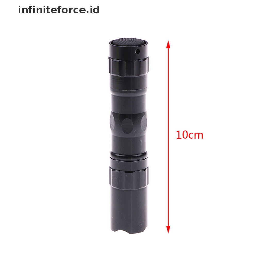 (Infiniteforce.Id) Senter Led Mini Super Terang Anti Air Rechargeable