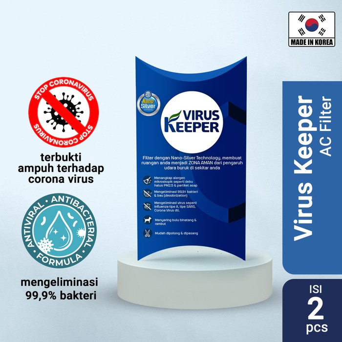 Virus Keeper Filter AC dari Korsel Korea Selatan purifier udara