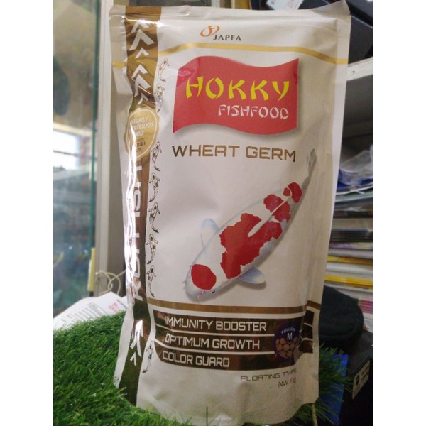 Makanan Ikan Hokky Wheat Germ 1 kg Pakan Pelet Koi Fish Food