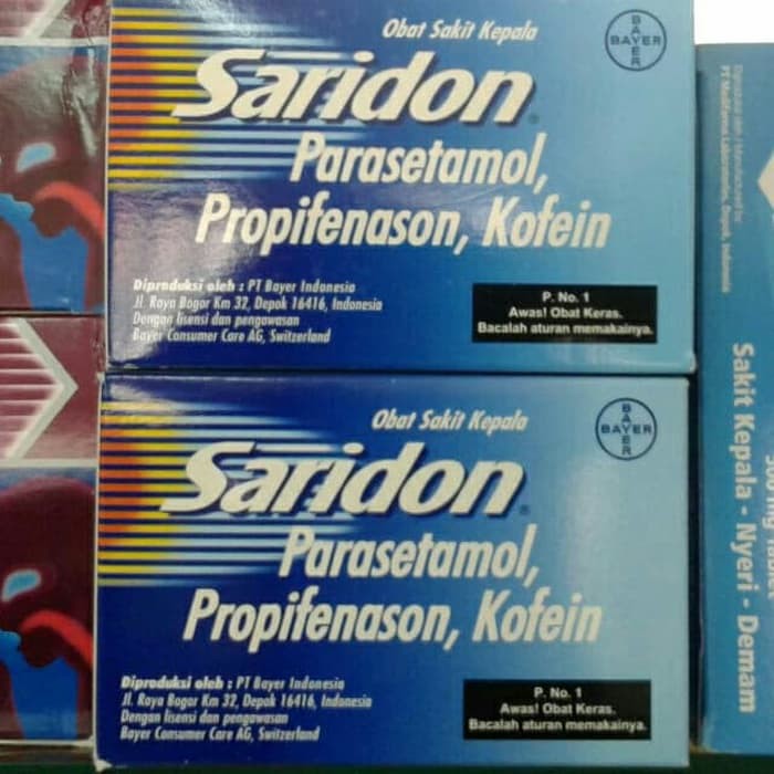 Saridon ( 30strip / box )