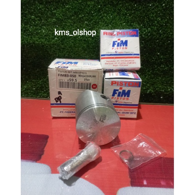 Piston Kit Fim 83 size 59.5/050 Pin 15 Ninja 150R, RR, 2 Tak