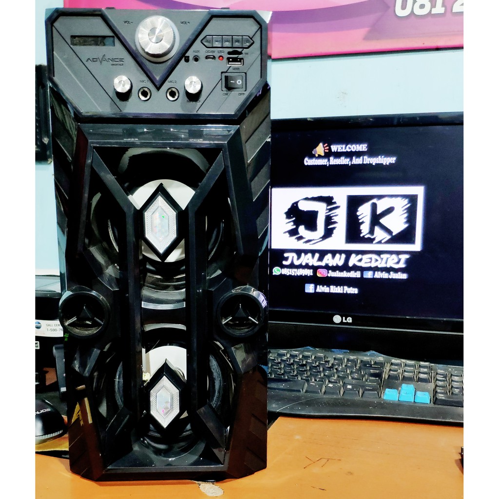 Speaker Bluetooth Advance H25-BT Speaker H25B BT Bluetooth