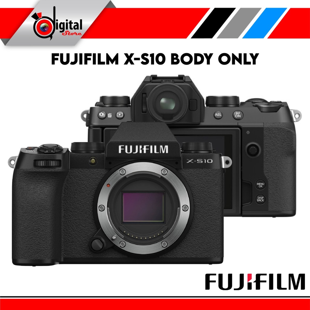 Jual FUJIFILM X-S10 XS10 Body Only Mirrorless Camera | Shopee Indonesia