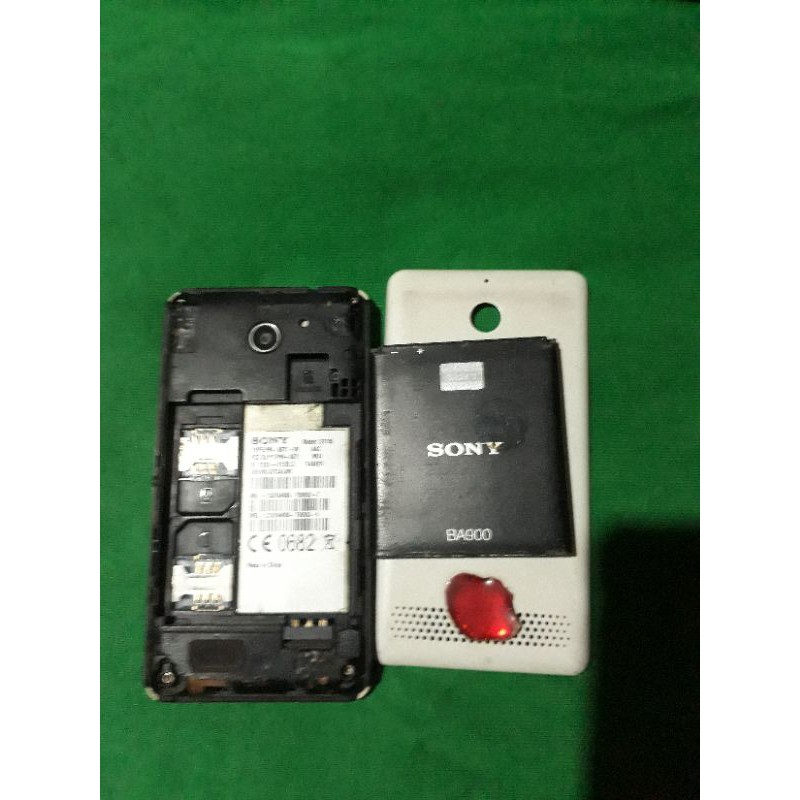 HP Sony E1 dual Minus Macet Logo & LCD bergaris