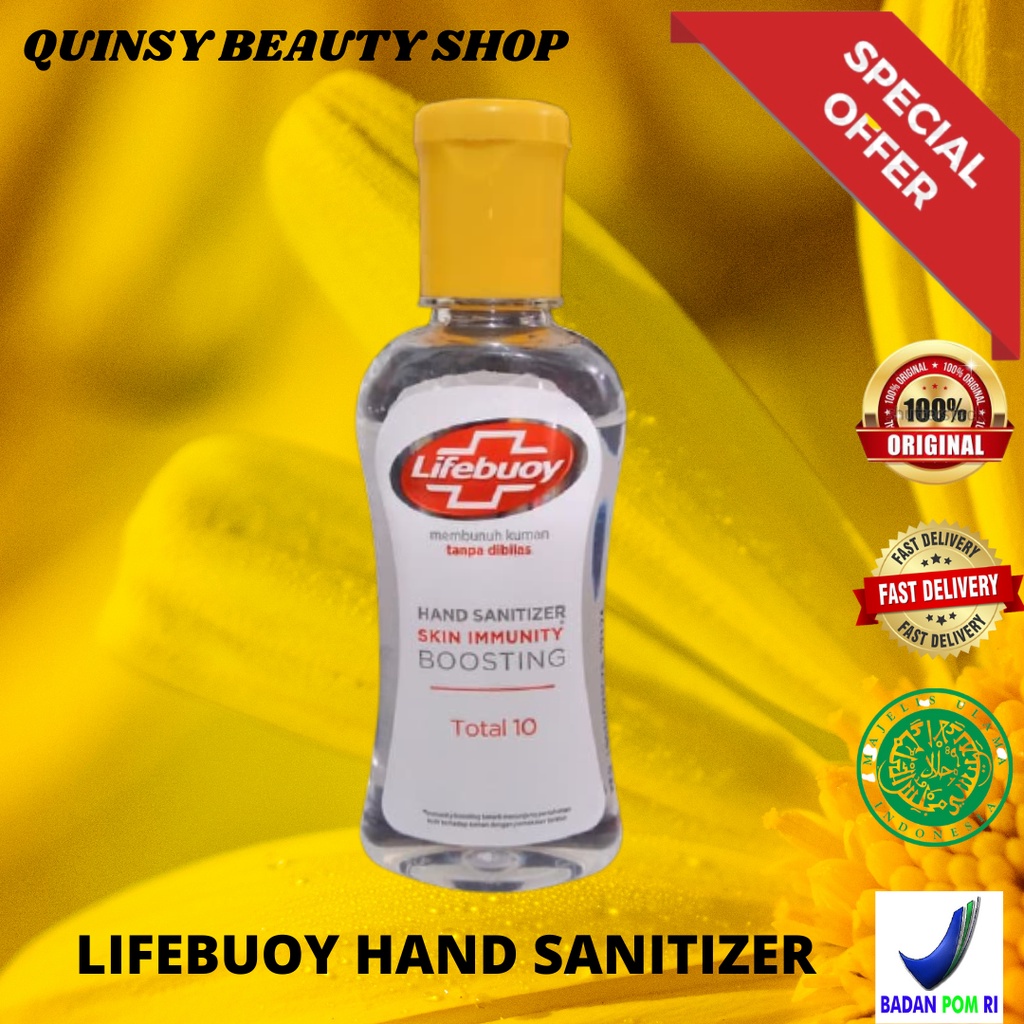Lifebuoy hand sanitizer.
