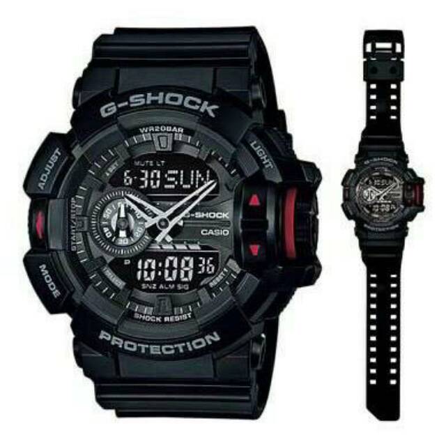 Jam tangan casio g shock ori GA 400 1B