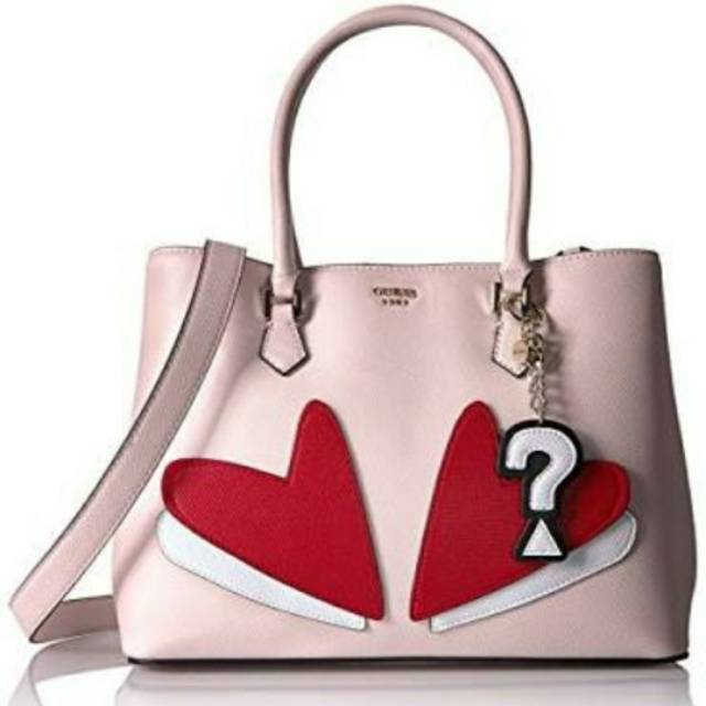 Tas guess ori besar hati pink
