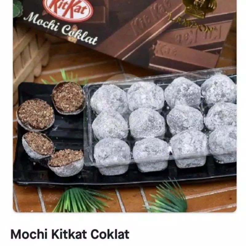 MOCHI LAMPION MOCHI MOCI KASWARI SPECIAL COKLAT KITKAT FREE BUBBLE WRAP
