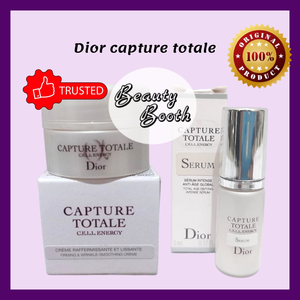 DIOR Capture Totale Serum 5ml Cell Energy Firming &amp; Wrinkle Smoothing Creme 5ml