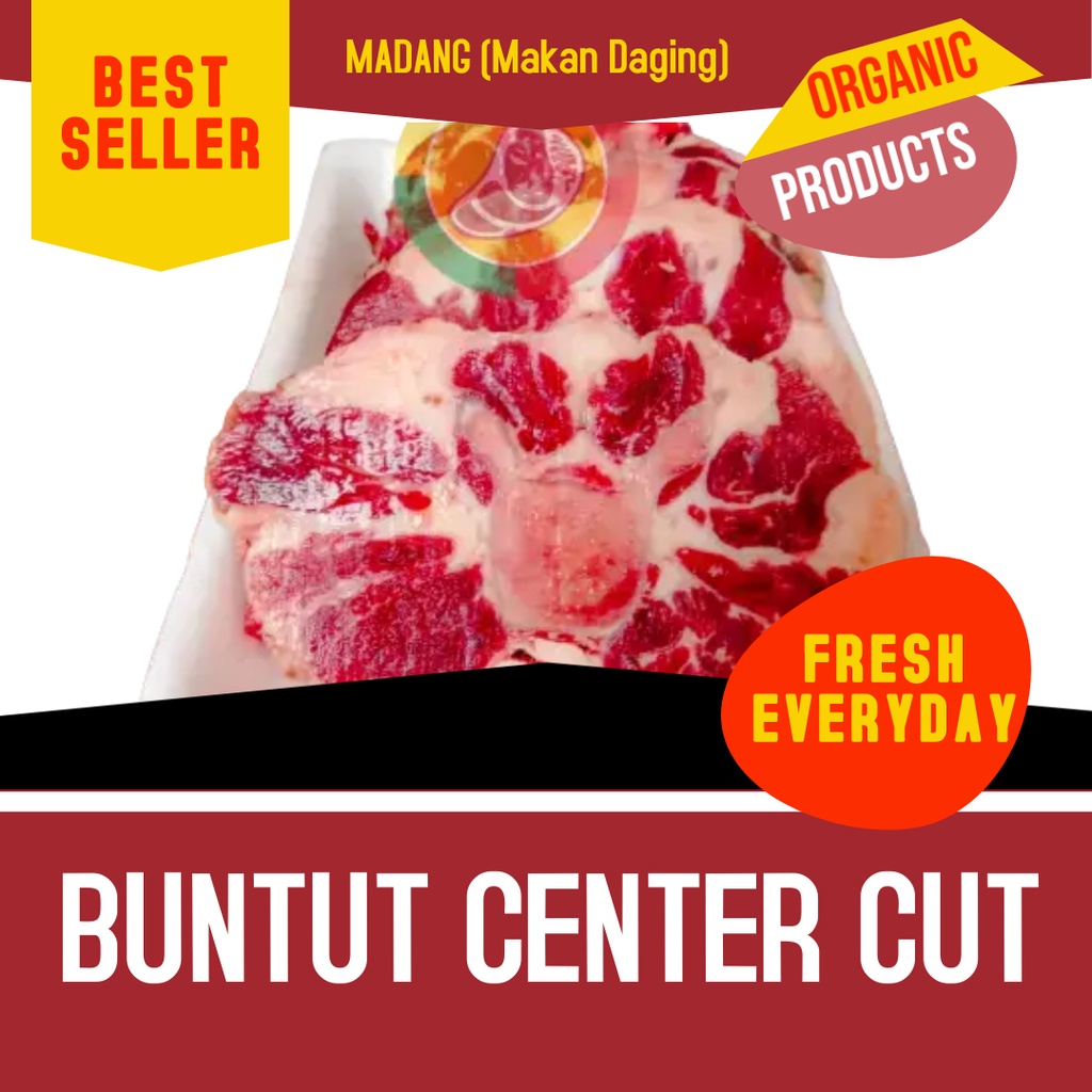 

Tulang sapi-buntut sapi center cut murah 500gram