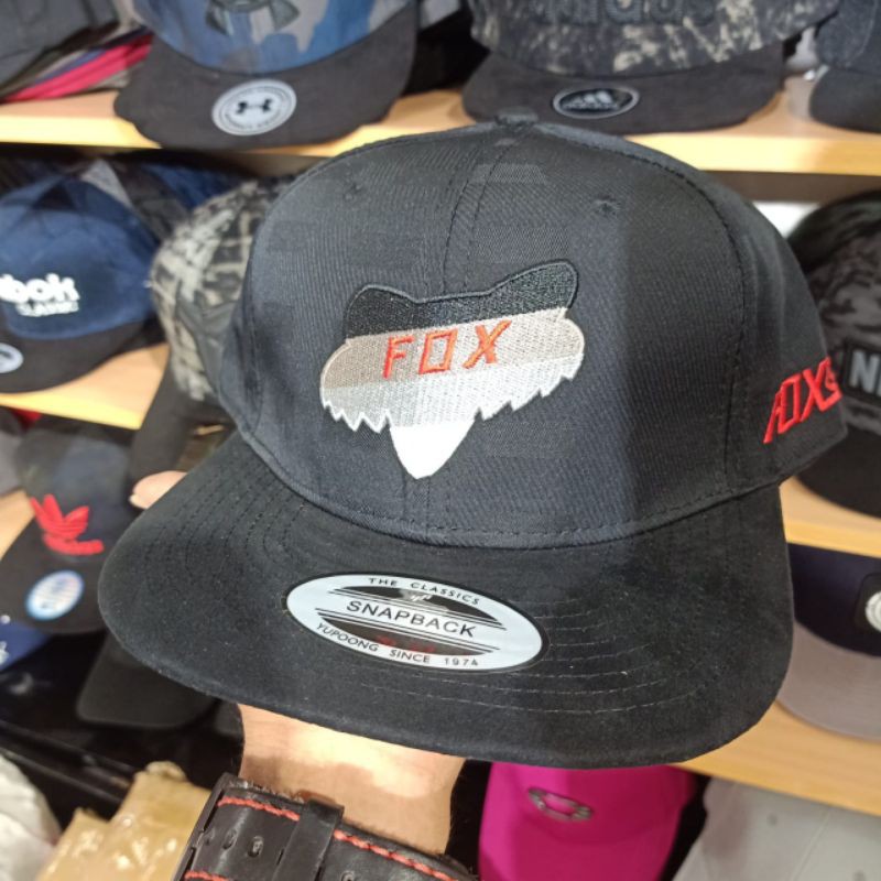 topi fox snapback topi premium impor