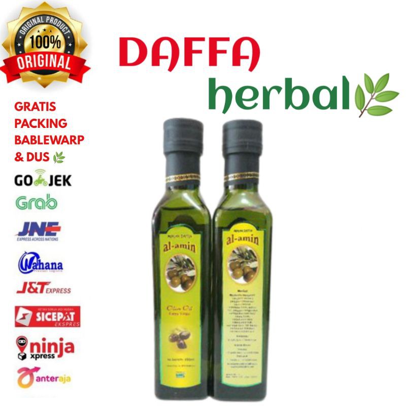 

Al Amin Minyak Zaitun 250 Ml Extra Virgin Olive Oil
